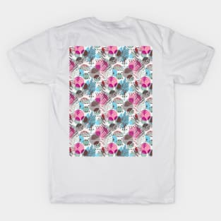 Leaves geometric mix T-Shirt